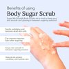Sugar Me Smooth Body Sugar Scrub (Pure Peppermint) Ultra Hydrating and Exfoliating Scrub for Nourishing Essential Body Care Body Scrub womens scrubs