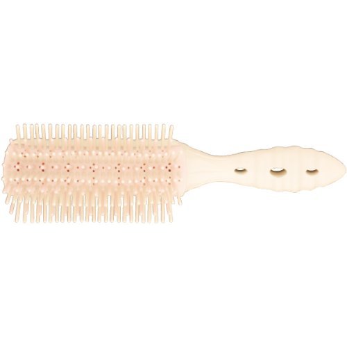 YS Park Hair Brush - Lap Doragon Air Vent Styler White/Pink Mix LAP32