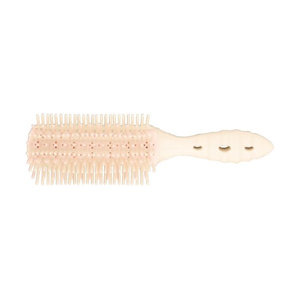 YS Park Hair Brush - Lap Doragon Air Vent Styler White/Pink Mix LAP32