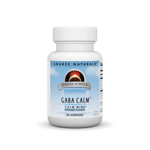 Source Naturals Serene Science GABA, 125 mg, Orange Flavored - 30 Tablets