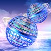 BEAUTE ELITE Galaxy Ball 2024 Upgraded, 2Pack Hand-Controlled Flying Orb Ball Toy, Boomerang Ball Fly Fidget Spinner for Kids, Cosmic Globe 360°Rotating Spinning Hover Ball Indoor Outdoor Spinner Blue