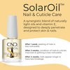 CND SolarOil Cuticle Oil, Natural Blend Of Jojoba, Vitamin E, Rice Bran and Sweet Almond Oils, Moisturizes and Conditions Skin, Pack Of 1, 0.5 oz.