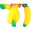 JA-RU Stretchy Banana Sensory Toy Squish Yum Buh Nay Nay (1 Unit) Stress Relief Toys | Fidget Toys for Kids and Adults. Autism Toys & Party Favors. Sand Filled. 1-3340-1p