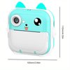 Kids Camera Instant Print, Christmas Birthday Gifts for Kids Age 3-12, Selfie Digital Camera with 1080P Videos,Toddler Portable Travel Camera Toy (Blue)