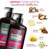Arganicare Keratin Shampoo and Conditioner Set for Hair Thickening and Strengthening - Moisturizing Hair Treatment Enriched with Organic Argan Oil and Shea Moisture for Men, Women, and Kids | 27 Fl Oz