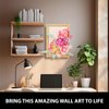 YEECHAO Flowers Building Set for Adults, Compatible with Lego Flowers Roses Plants Picture Frame, Botanical Collection Wall Art Home Office Decor, Ideas Gift Building Toy for Boys Girls (656 PCS)