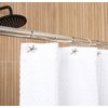 Hermosa Collection Decorative Star Fish Chrome Shower Curtain Hooks - Upgrade Your Bathroom Style and Stop Being Embarassed!
