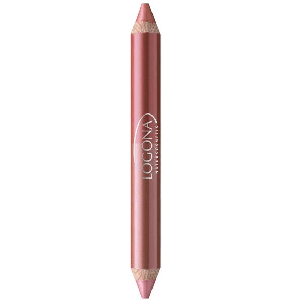 Logona Double Lip Pencil No. 08, Pink, 0.0279 Gram