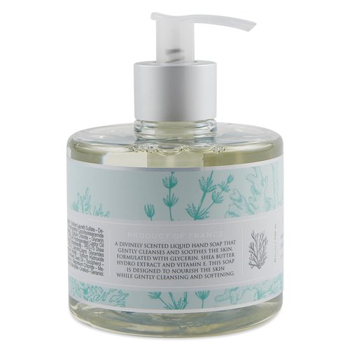 Pre de Provence Collection Liquid Hand Soap, Sooths & Softens while Cleansing, Enriched with Shea Butter, Vitamin E & Glycerin, Soft & Soothing, 11 fl oz, Sea Salt