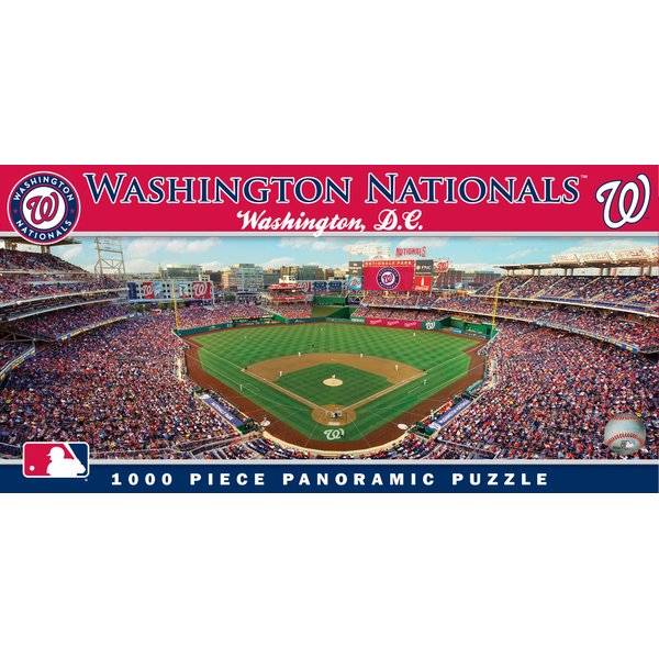 MasterPieces MLB Washington Nationals Stadium Panoramic Jigsaw Puzzle, 1000-Piece