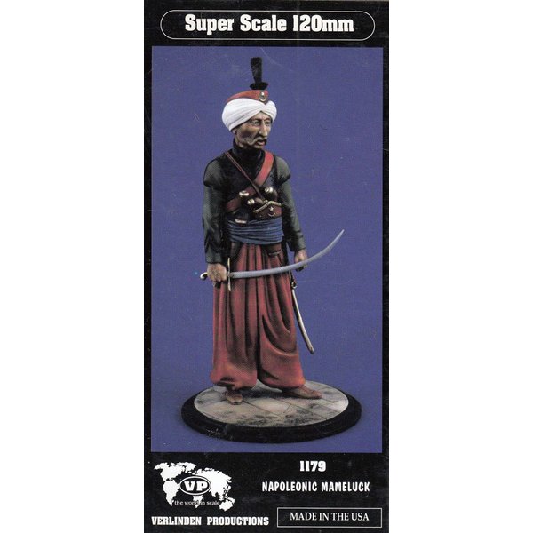 Verlinden VER1179 120mm Figure - Napoleonic Mameluck [Model Building KIT]