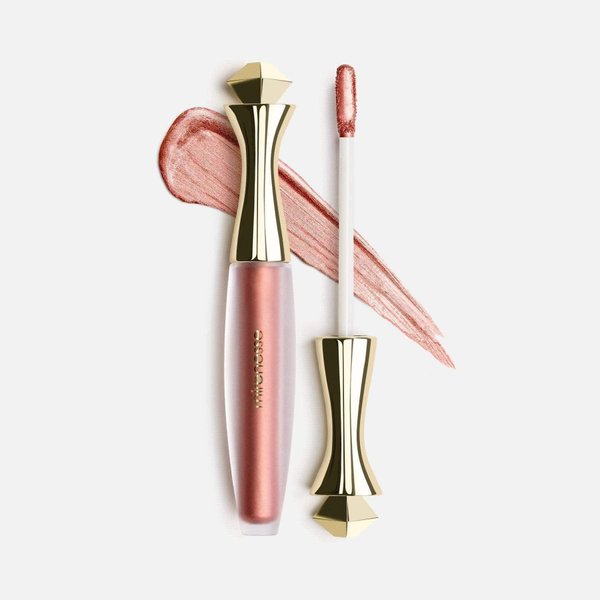 Mirenesse Metallic Matte 12hr Liquid Lip, Hydrating Full Metallic Matte Long Lasting Lipstick Paint Finish with Vitamin C + Vitamin E, Toxin Free, 2 Dazzle .15 oz
