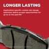 Wagner Brake OEX OEX1017 Disc Brake Pad Set Premium Ceramic