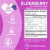 PUREFINITY Elderberry Gummies – Double Strength Immune Support Gummy Vitamins, Zinc Supplement & Vitamin C Supplement – Sambucus Black Elderberry 150mg Antioxidant for Adults & Kids – 60 Gummies