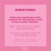 SOL by Jergens Self Tanner Body Bronzer, For All Unique Skin Tones, Sunless Tanning, Wash-off Luminous Body Bronzer, Natural-Looking Self-bronzer and Tan Intensifier for Instant Bronze, 3.4 Ounce
