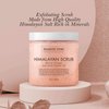 MAJESTIC PURE Himalayan Pink Salt Body Scrub with Collagen and Sweet Almond Oil | Exfoliating Body Scrub for Skin Care, Stretch Marks, Acne, Cellulite | Body Scrub Exfoliator |10 oz