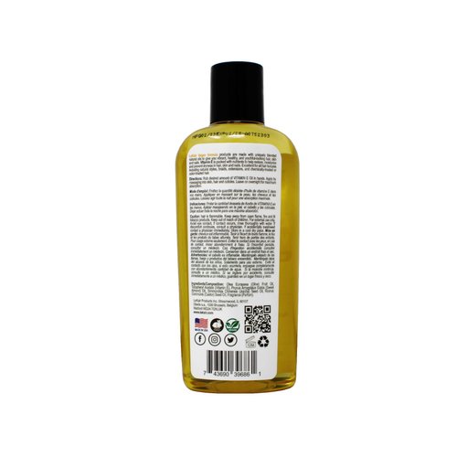 Le Kair Vitamin E Oil Hair & Body Oil - Vegan Formula 3.4 Ounce