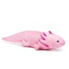 ZHONGXIN MADE Axolotl Plush Toy - 20" Pink Axolotl Fish Lizard Creepy Stuffed Animals Cute Pink Reptilian Toys Real Plushie Toy, Unique Plush Gift Collection for Kids