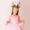 CIVFCRT Christmas Headbands Hair Bands Christmas Glitter Elk Antlers Headbands Holiday Party Gift Costume for Women Costume Accessory