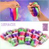 18 Pack Mini Glitter Galaxy Slimes,Party Favors for Kids Slime Cup Bulk DIY Stress Relief Putty Toy Stretchy & Non-Sticky Christmas Easter Birthday Goodie Bag Stuffer Classroom Reward for Girls Boys