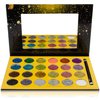 SHANY RSVParty Makeup Glitter Eyeshadow Palette - 24 Long-Lasting Pressed Glitter Pigments for Face and Body - Ultra Pigmented Glitter Makeup set with a Makeup Brush. Full Size Eyeshadow Pan.