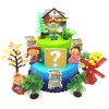 Super Why Birthday Cake Topper with Whyatt and Friends and Decorative Themed Accessories (Unique Design)