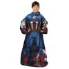 Northwest Comfy Throw Blanket with Sleeves, Youth-48 x 48 in, Captain America