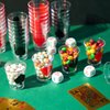 Zubebe 36 Pcs 2 oz Casino Shot Glasses Poker Shot Glasses Plastic Casino Cups for Las Vegas Casino Themed Party Supplies Poker Night Game Favors