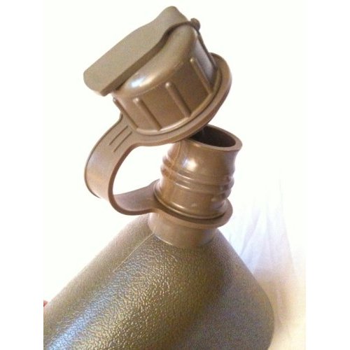 Official US Military Collapsible 2 Quart Water Canteen with M1 Cap