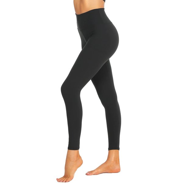 ZOOSIXX High Waisted Leggings for Women - Tummy Control Soft Opaque Printed Pants with Camo, Leopard for Running Workout