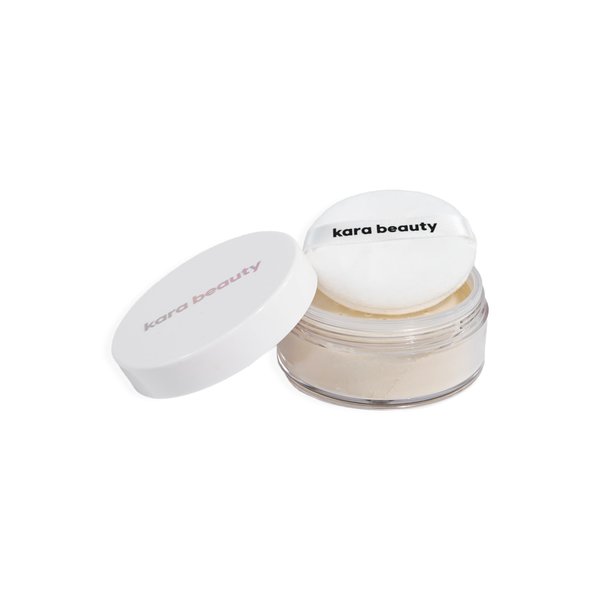 Kara Beauty Essentials Loose Setting Powder Long Lasting Waterproof Powder Hyaluronic Acid & Coconut Oil (Translucent Light)