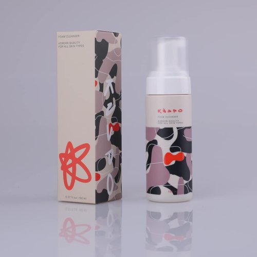 Foam Cleanser - For all skin types - Easy-to-use pump - Made in Korea