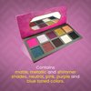 Ccolor Cosmetics - Unisex 2, 10-Color Eyeshadow Palette, Matte, Metallic & Shimmer, Highly Pigmented Eye Shadow Makeup,Bright Vibrant Tones, Bright Vibrant Tones