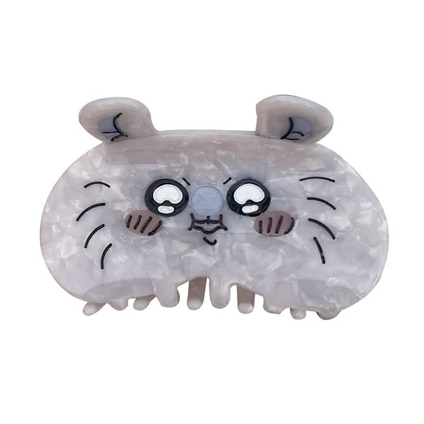 Funny Cartoon Mouse Hair Clip,Acetate Hair Clip,Small Claw Clip for Women, 1 Count (Pack of 1)