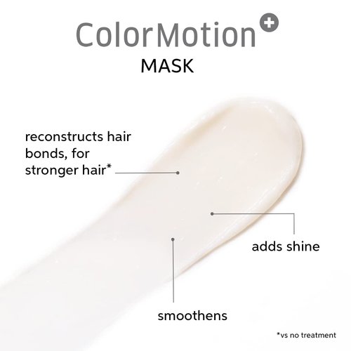 Wella Professionals ColorMotion+ Structure+ Mask, Intense and Deep Conditioning Hair Treatment, Fortifies Hair Structure, 5.07oz