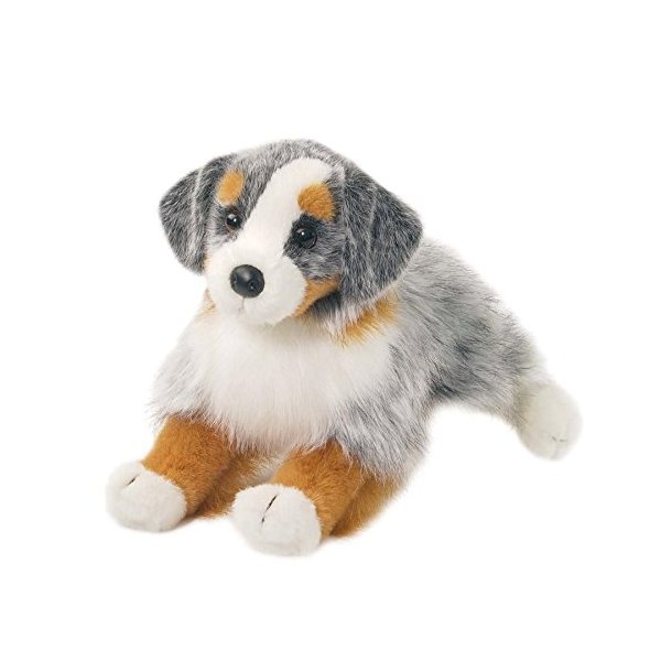 Sinclair Australian Shepard 16 Inch Dog Stuffed Animal By Douglas Cuddle