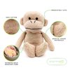 Thermal-Aid Zoo Microwavable Stuffed Animal - Plush Toy and Hot Cold Pack - Jo Jo The Monkey