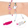 BBTO 20 Pieces Unicorn Bracelets Friendship for Girls Women Jewelry Animal Pendant Owl Cute Adjustable Prize Pretend Play Party Favors (Dog Style)