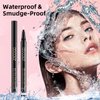Docolor Waterproof Eyeliner Pen Longwearing with Ultra-Fine Tip Liquid Eye Liner (White)