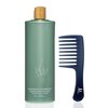 M Hair Designs Agavê Smoothing Conditioner 33.8 oz / 1 Liter Detangling Comb (Bundle)