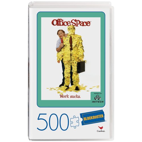 Spin Master 500-Piece Puzzle in Plastic Retro Blockbuster VHS Video Case, Clueless