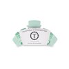 TELETIES - Medium Hair Clip - Spring Collection - Hair Claw Clips for Women - Strong Grip, Bendable Teeth, Curved Design - For All Hair Types and Textures - Mint