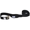 MABUA Gait Belt with Metal Buckle (Black)