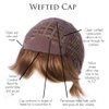 Toni Brattin Whimsical Avg Cap Wig Color Light Blonde - 5" Short Textured Layering Face Framing Soft Bangs ChangeLite Heat Friendly Synthetic Peluca Straight Wig Bundle Wig Cap, Hairloss Booklet