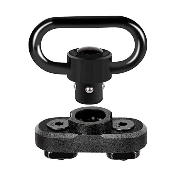 TPO M-Lok QD Sling Swivel Mount Quick Detach Sling Attachment with Push Button for Mlok