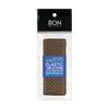 Bon New York Anti-Slip Velcro Wig Grip Elastic Band with Silicone Dot - 2pcs (Brown)