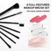 YBUETE Makeup Set Full Kit for Girls Teens Women, Makeup Present Set, Includes Eyeshadow, Foundation, Blusher, Eyebrow Pencil, Mascara, Eyeliner, Brushes, Lip Gloss, Sponge, Cosmetic Bag