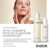 BABOR HY-OL & Phyto HY-OL Booster Hydrating Travel Size Skincare Kit, Travel Cleansing Oil and Travel Hydrating Cleanser, Hydrating Skincare Set
