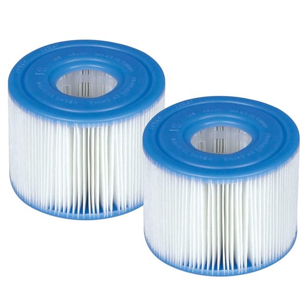 Intex JA29001 Spa Pump Filter Cartridge, 4,3cm (innen), 10,8cm (außen), 7,5 cm(Höhe), Blank