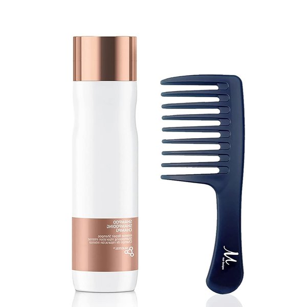 Fusion Shampoo Fusion Intense Repair Shampoo 250 ml and M Hair Designs Detangling Comb (Bundle)